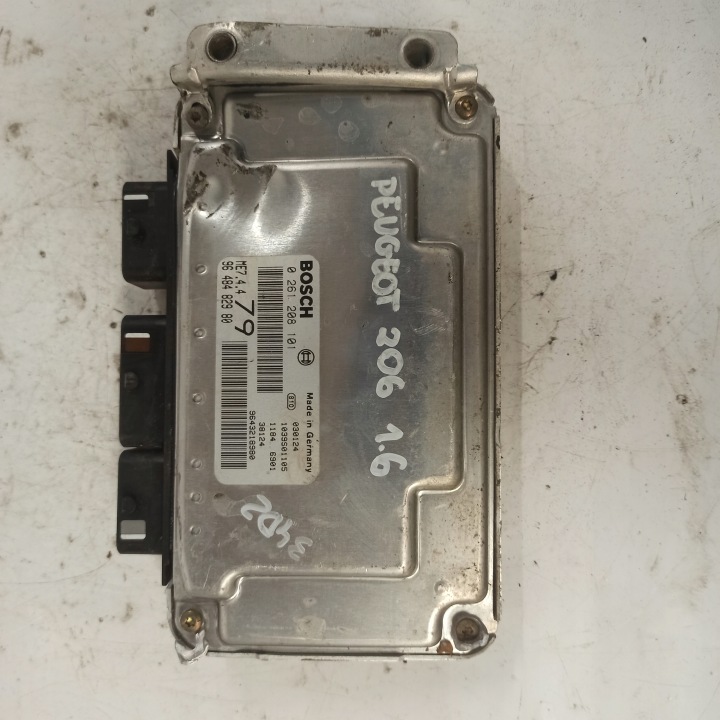 фото №5, Peugeot 206 1.6 блок керування двигуном (ecu) 0261208101 964848298 car-stal