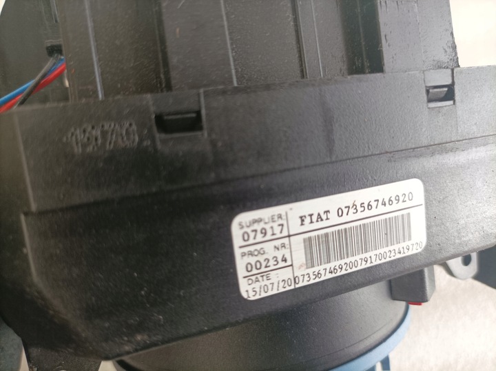 фото №8, Fiat 500 рестайлінг перемикач комбінований 07356746920
