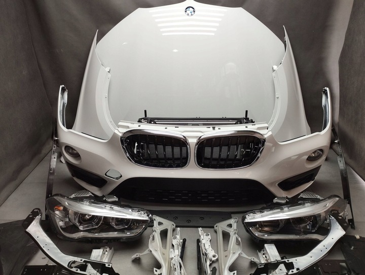 фото №11, Bmw x1 f48 бампер капот лампы pas крылья a300