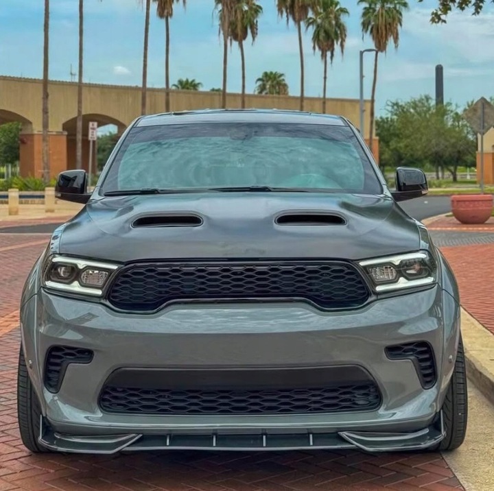 фото №5, Капот кришка двигуна алюміній + бампер drl kpl dodge durango srt redeye