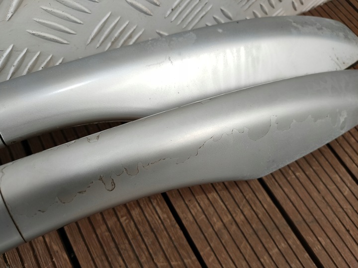 фото №7, Nissan qashqai j10 06-14 рейлинги крышные правые левый заглушки комплект 183cm