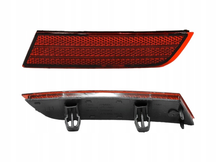 фото №1, Volkswagen touareg 2014-2018 отражатель w бампер зад левый 7p6945105a