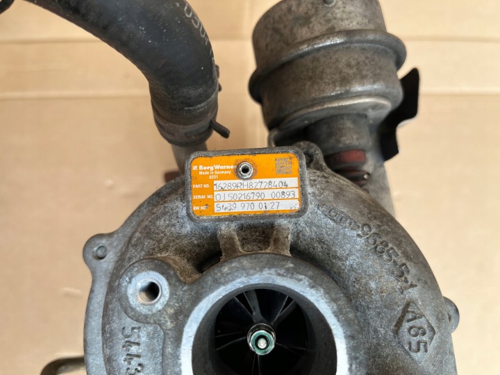 фото №9, Турбина турбонагнетатель renault nissan 1.5 dci 53 tkm 16289rh82728404