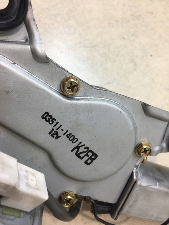 фото №9, Двигунчик двірники зад carens ii 03511-1400