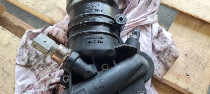 фото №14, Q7 4m ii корпус фильтра масла 3.0 tdi 059115389t a4 b9 8w a5 a6
