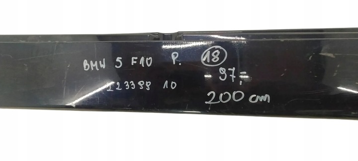 фото №8, 22339910 bmw 5 f10 планка порогова накладка порога права