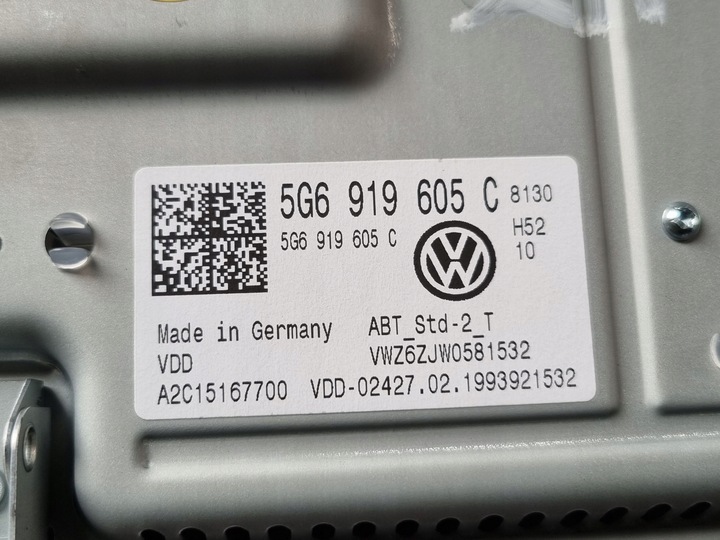 фото №12, Volkswagen tiguan allspace 2021 монитор / дисплей / экран