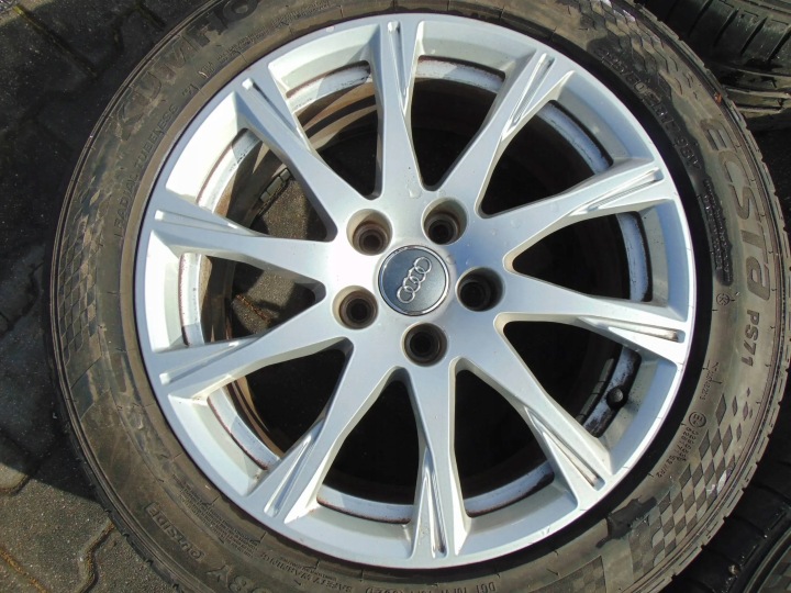 фото №12, Диски  алюминиевые диски 17'' audi a4 b9 7.5x17 et38 kumho 225/50/17
