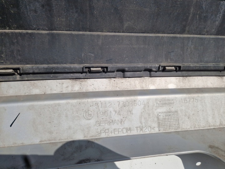 фото №15, Bmw x1 e84 бампер задній зад з планка планка