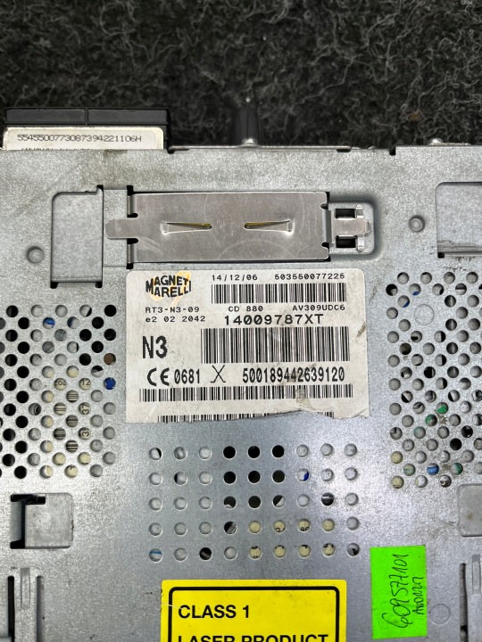 фото №6, Peugeot 807 магнитола заводские cd mp3 14009787xt