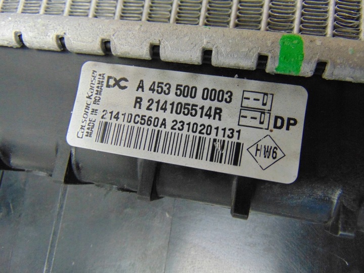 фото №15, Радиаторов воды smart renault twingo zoe a4535000003 r214105514r