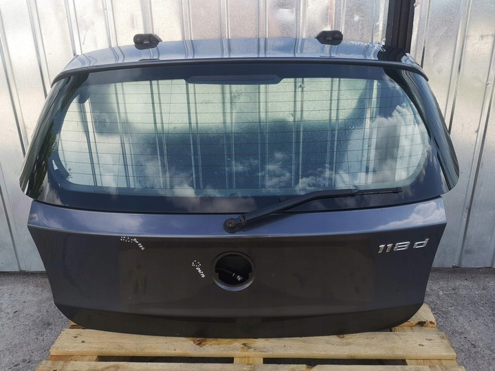 фото №1, Кришка скло зад bmw 1 e87 a22/7 sparkling графіт