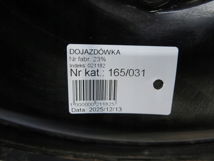фото №10, Volvo xc60 докаточное колесо (докатка) 5x108 31302356 t125/80r17