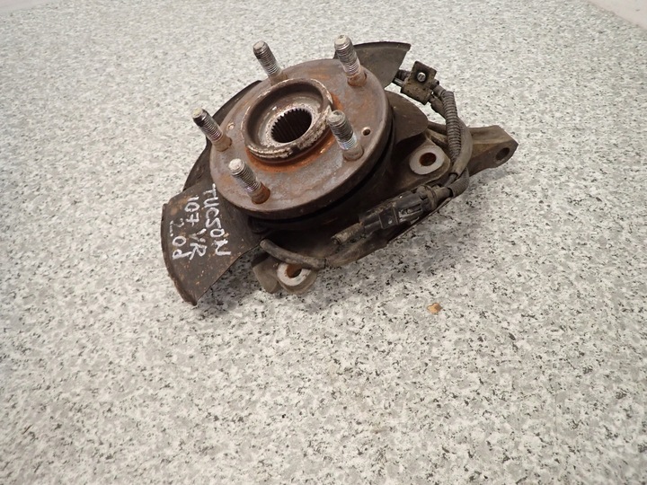 фото №4, Hyundai tucson 04- crdi поворотна опора передня права