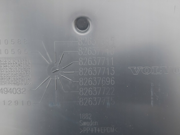 фото №6, Volvo fh4 крыло za колесо правые подкрылок брызговик 82637711