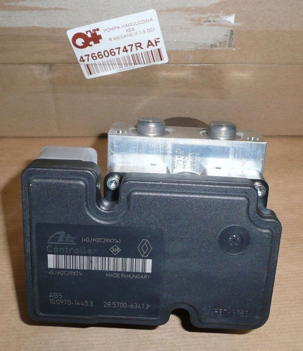 фото №1, Насос тормозная abs renault megane iii 1.5dci 476606747r af