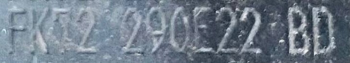 фото №12, Накладка підкрилки заднього правого land rover disco sport l550 fk72-290e22-bc