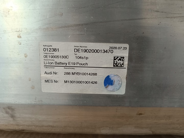 фото №8, Audi a6 c8 2.0tfsi гибрид sedan 2021r корпус коробка na батареи элементы