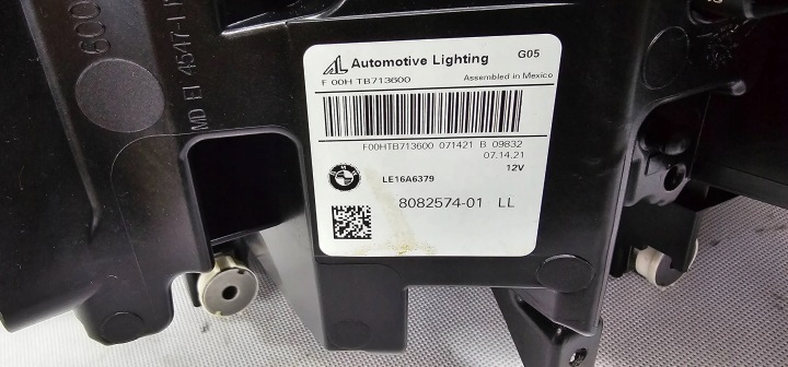 фото №11, Bmw x5 g05 x6 g06 фара передняя передняя правая laser чёрный тень идеальная fv