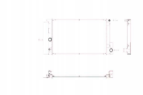 фото №2, Nrf радиаторов воды toyota auris 1.4 vvti nre15_.