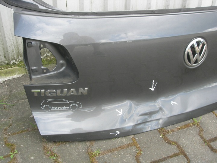 фото №5, Кришка багажника зад задня vw tiguan 5n0 варшава