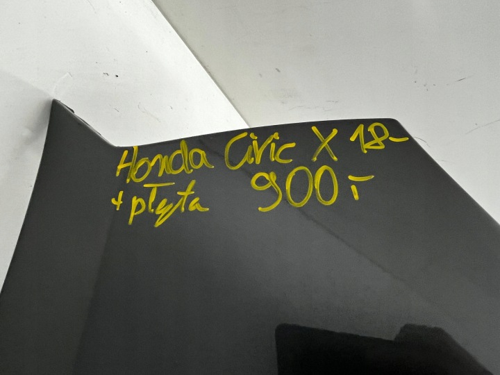 фото №11, Бампер передний перед + плита honda civic x 18- омыватель 71101tggz00