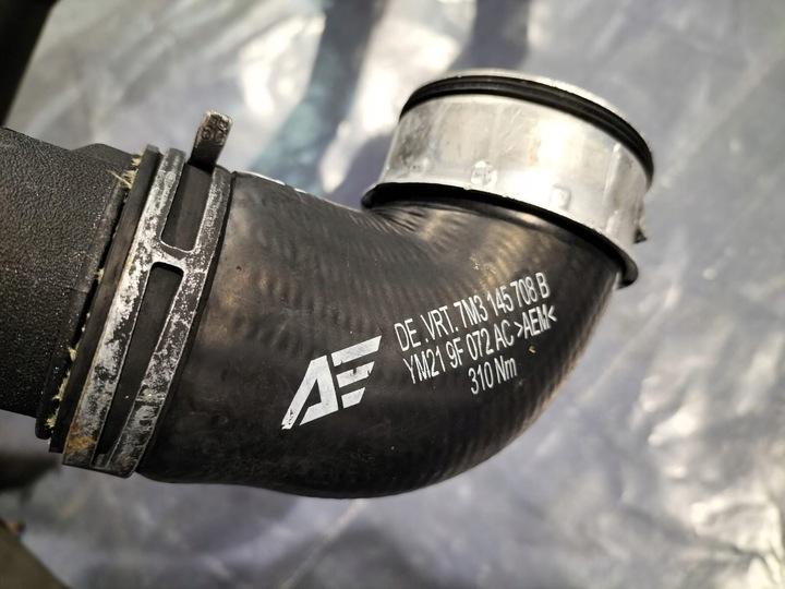 фото №9, Шланг труба воздуха ford galaxy vw sharan seat alhambra 1.9 tdi