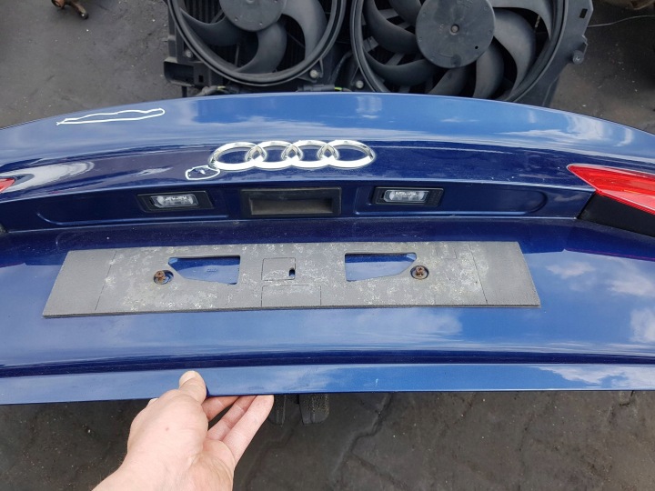 фото №7, Audi a4 b8 рестайлінг 12-15r sedan кришка багажника зад lx5q