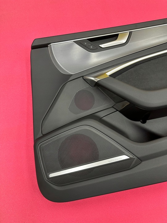 фото №9, Боковина оббивка двері a7 s7 c8 алькантара ambiente b&o праві перед ідеальний