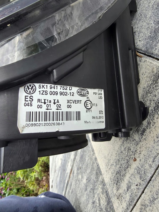 фото №14, Vw golf 6 vi 5k1 рестайлинг лампа перед bi ксенон динамический led 5k1941751d 5k1941752d