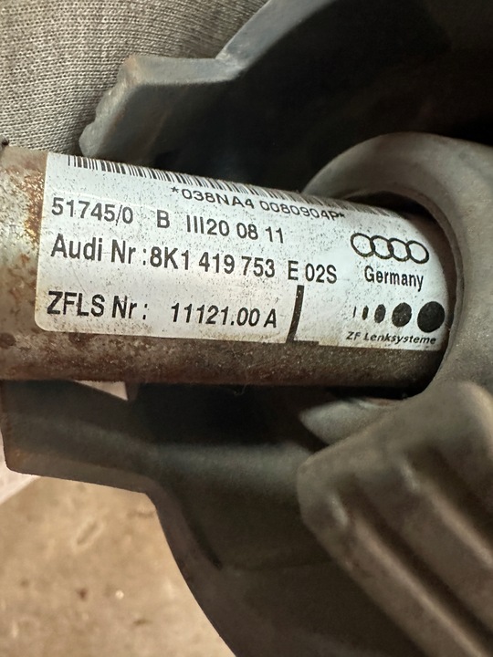 фото №5, Audi a4 8k a5 хрестовина з'єднувач колонки кермового