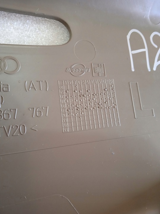 фото №8, Обшивка стійка audi оригінальний номер 4l0867767a