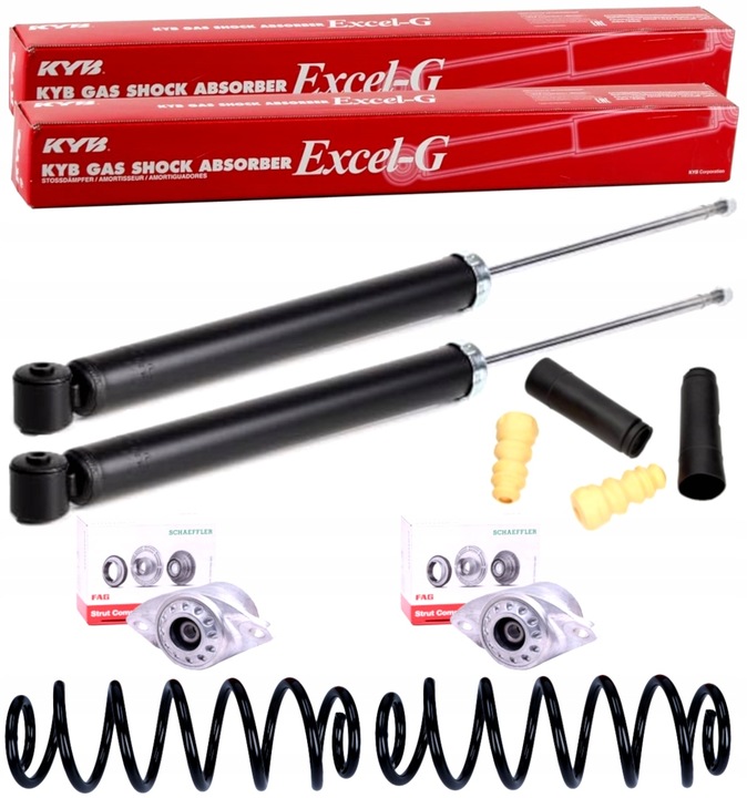 фото №1, Амортизатори пружини зад vw golf iv варіант bora i варіант octavia i combi