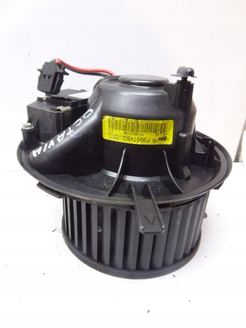 фото №6, Skosa octavia ii 1z 04-08 повітродувка вентилятор повітропровід інтер'єру 1.9 tdi bxe