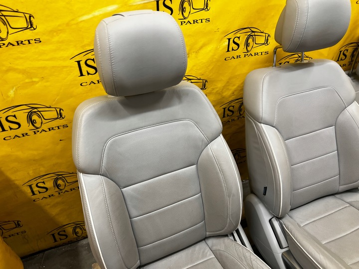 фото №7, Kpl сидіння диван перед зад подушка безпеки шкіра alpaca gray mercedes gl x166 7 вісь