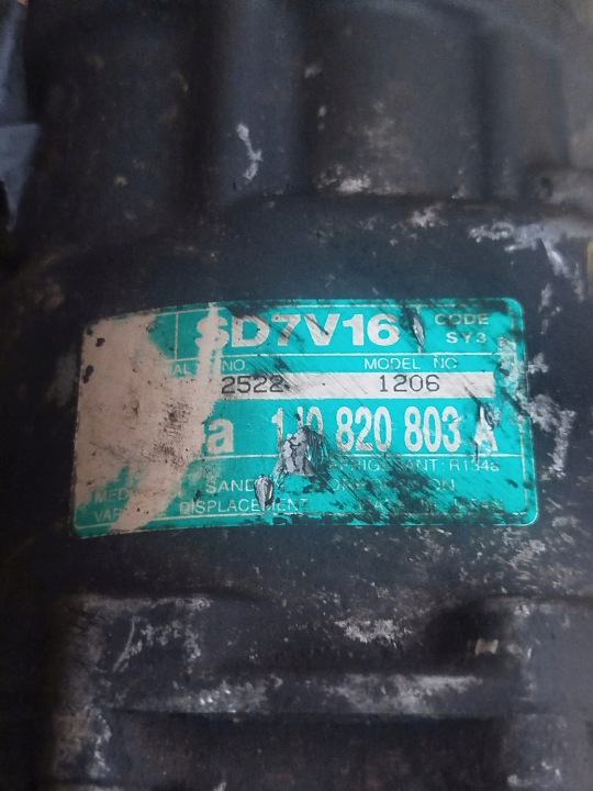 фото №5, Компрессор компрессор кондиционера насос audi a3 8l 1j0820803a