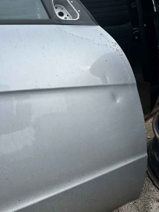 фото №7, Mercedes a класс w169 дверь правые перед передние серебристый лак 761