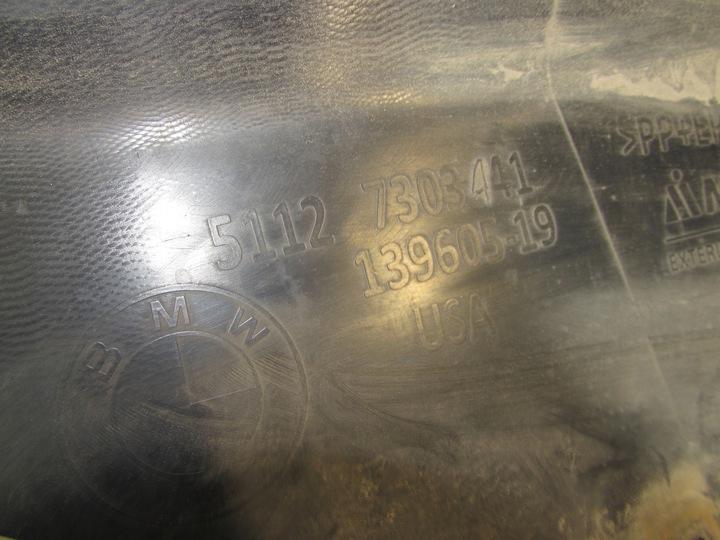 фото №10, Накладка бампера зад хром bmw x5 f15 задняя спойлер диффузор