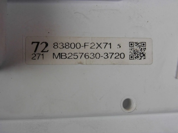 фото №6, Toyota corolla e21 2020 1.8 гибрид спидометр 83800-f2x71 83800f2x71