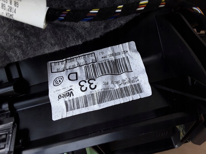 фото №10, Обігрівач skoda octavia iii 5q1820005am 2014 європа