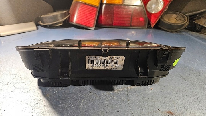 фото №11, Набір стартовий спідометр  комп'ютер петля замок запалювання ключ vw golf iv 2.0b