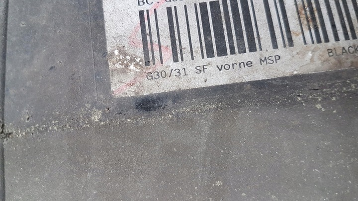 фото №9, Бампер переднее м-пакет bmw seria 5 g30 g31 b-saphire