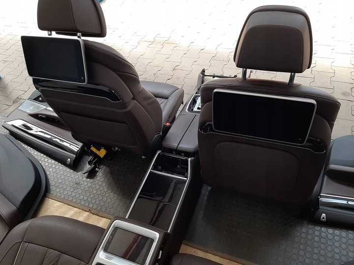 фото №8, Сиденья средство обивка массаж вентиляция bmw 7 g12 namy кожа nappa