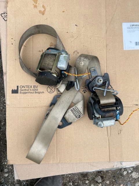 фото №1, 2 x натягувач pas ремені peugeot 407 оригінал