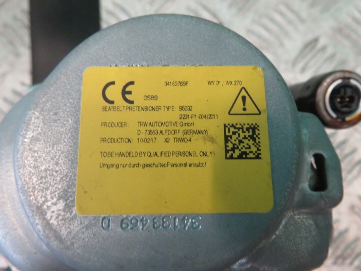 фото №6, Pas безопасности левый зад audi a5 s5 8w sportback 3.0 tfsi 17r