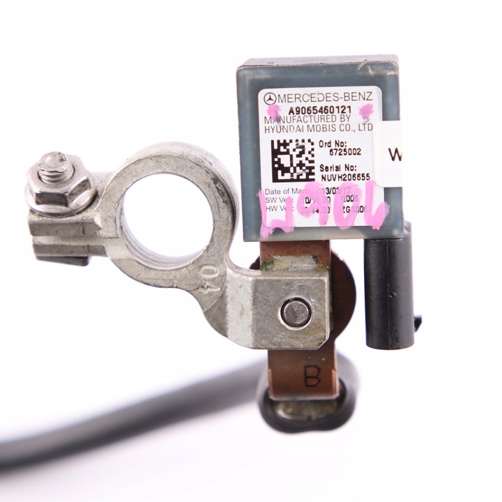 фото №9, Mercedes sprinter w906 клема мінусова a9065460121