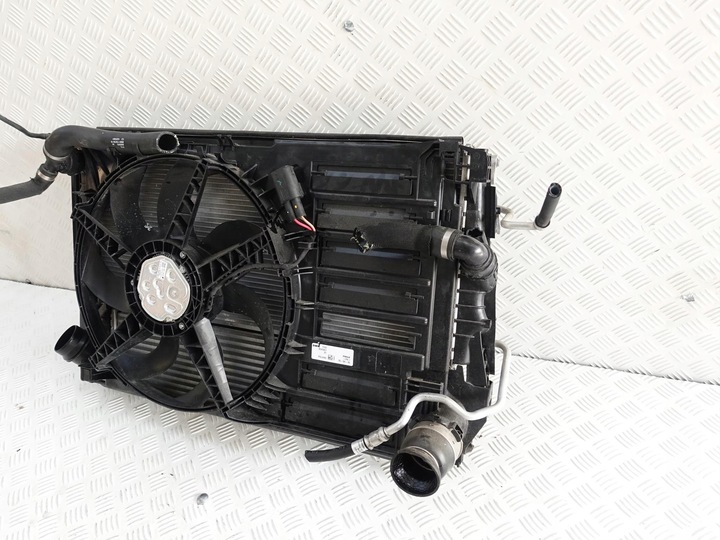 фото №9, Bmw f46 f45 1.6d 116ps набор радиатор вентилятор