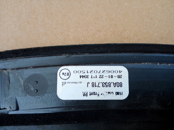 фото №10, Audi q5 ii права планка крила перед 2018r