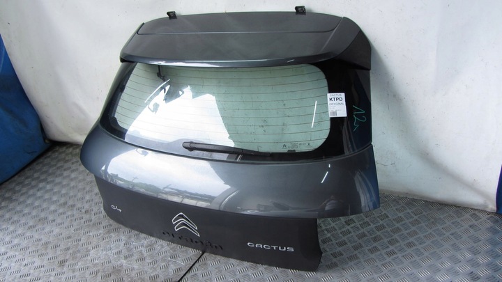 фото №3, Citroen c4 cactus крышка багажника корпус поддона 13-