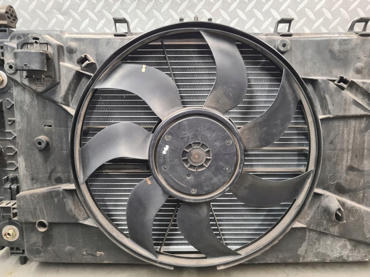 фото №7, Astra iv j 1.6 turbo радиатор вентилятор набор комплект автомат
